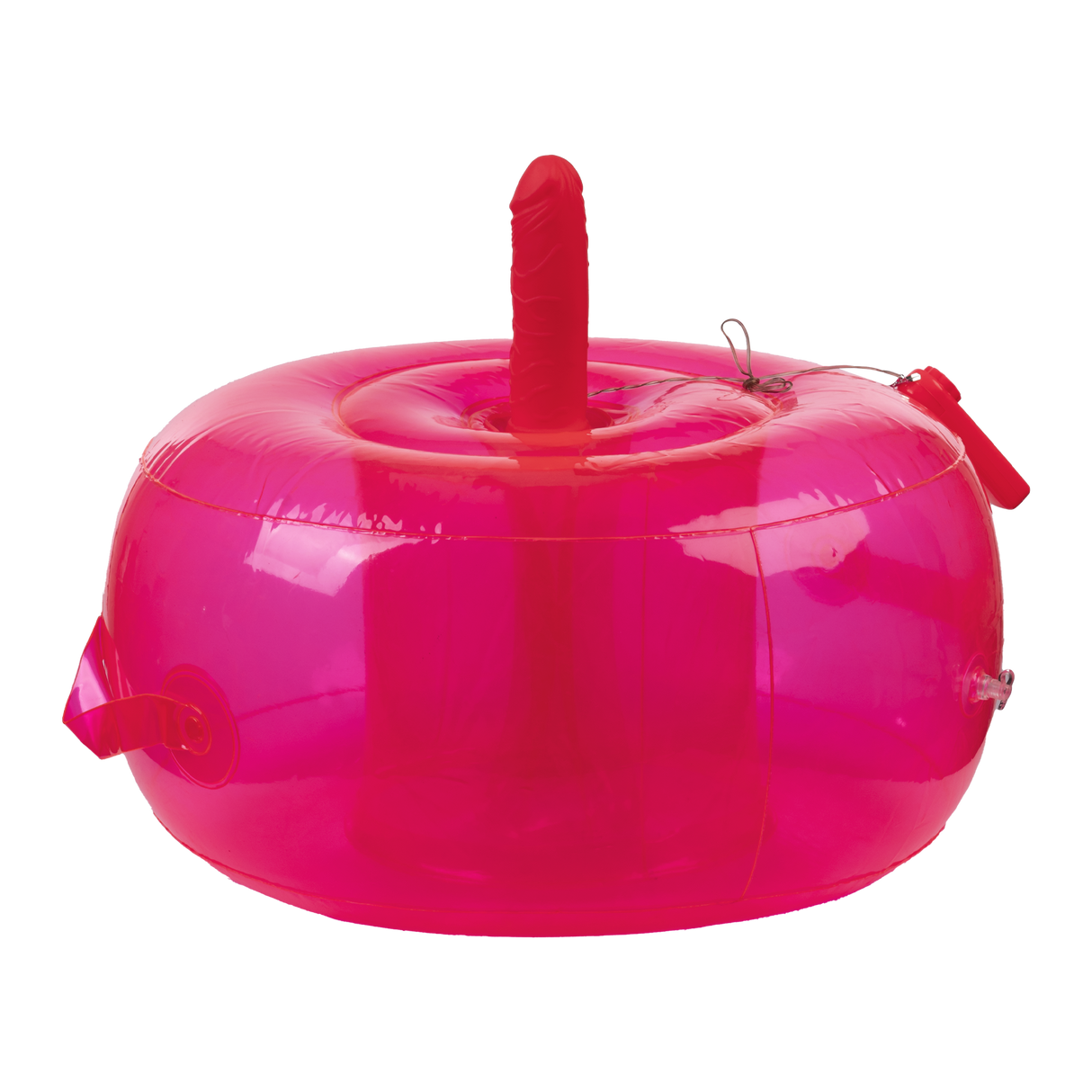 Inflatable Fun Cushion - met Ding Dong en afstandsbediening - Roze