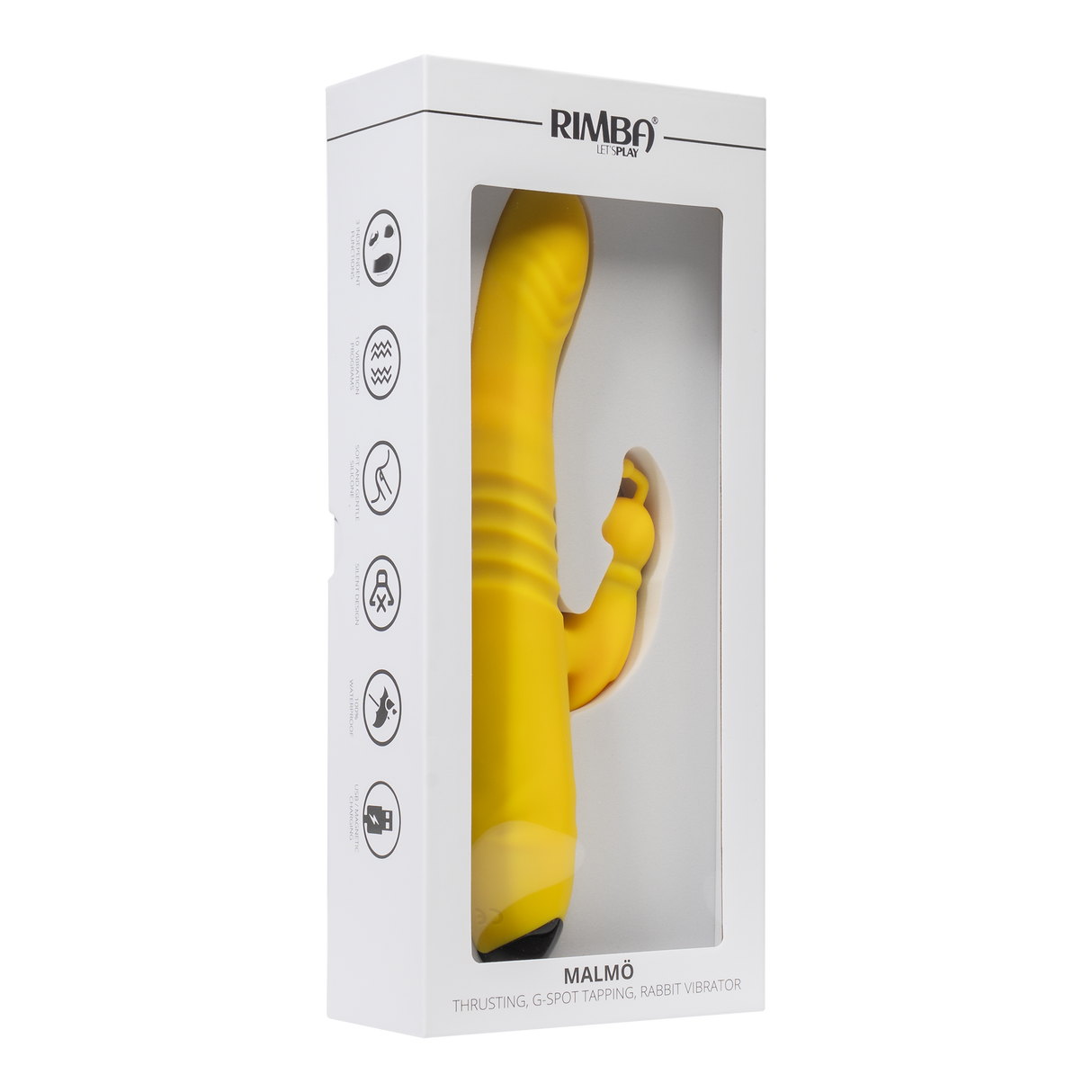 Rimba Toys - Malmö Vibrator - Geel