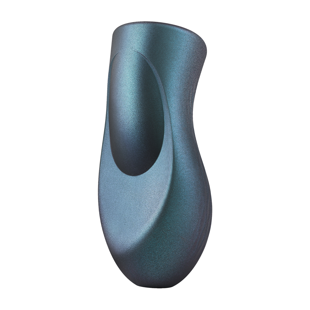 Dorcel - Sili-Cup - Dual Sensation Masturbator - Blauw Metallic