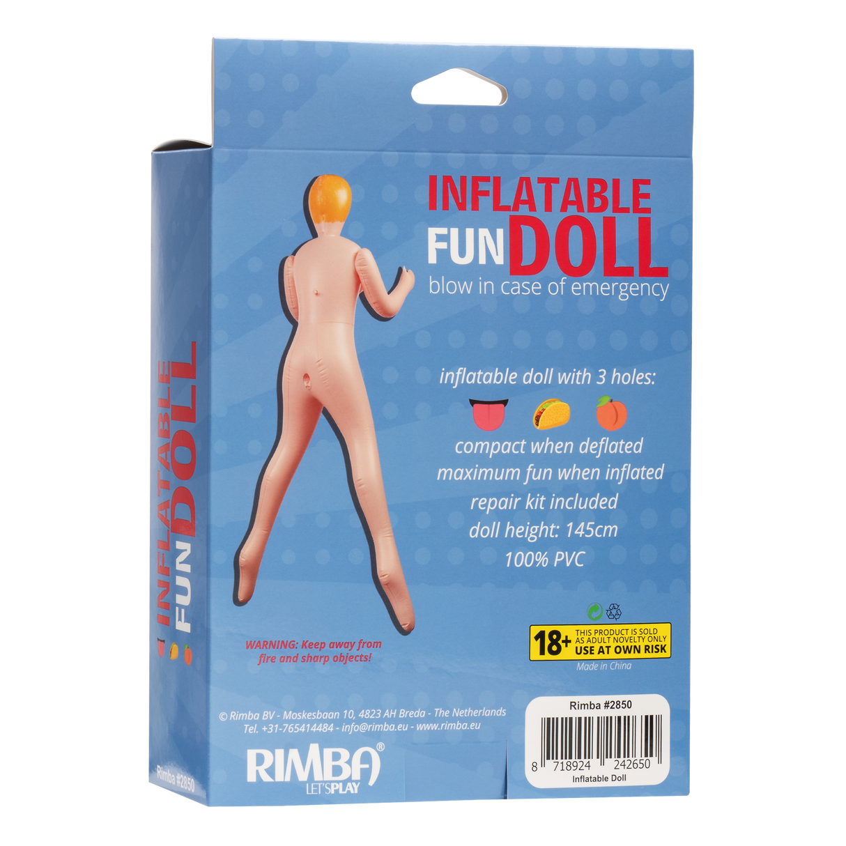 Inflatable Fun Doll - Are You Ready, Big Boy? - Nude