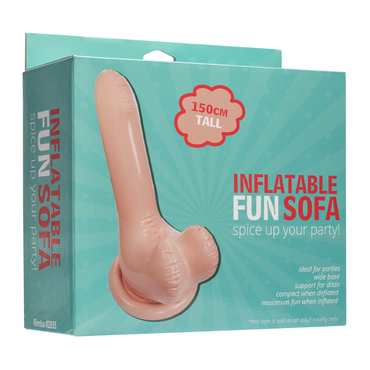 Inflatable Fun Sofa - Spice Up Your Party! - Nude