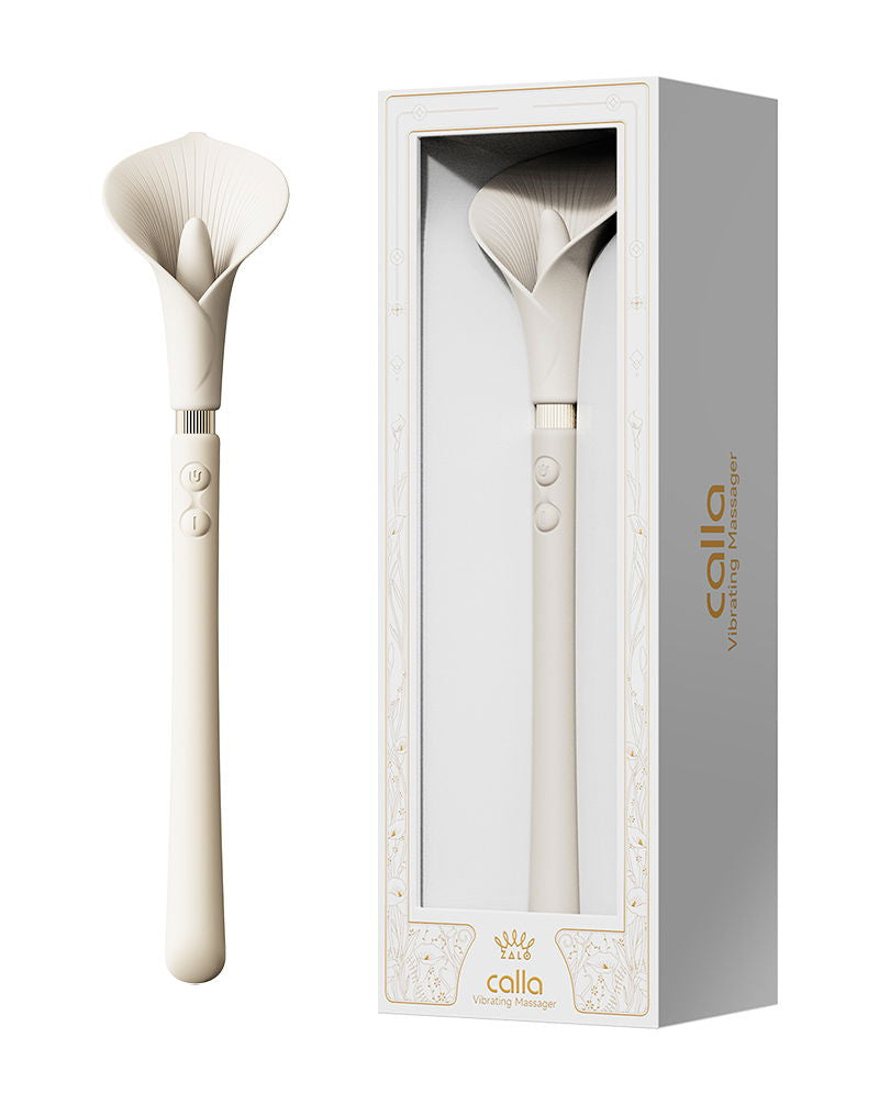 ZALO - Calla Vibrerende Massager - Ivoorwit