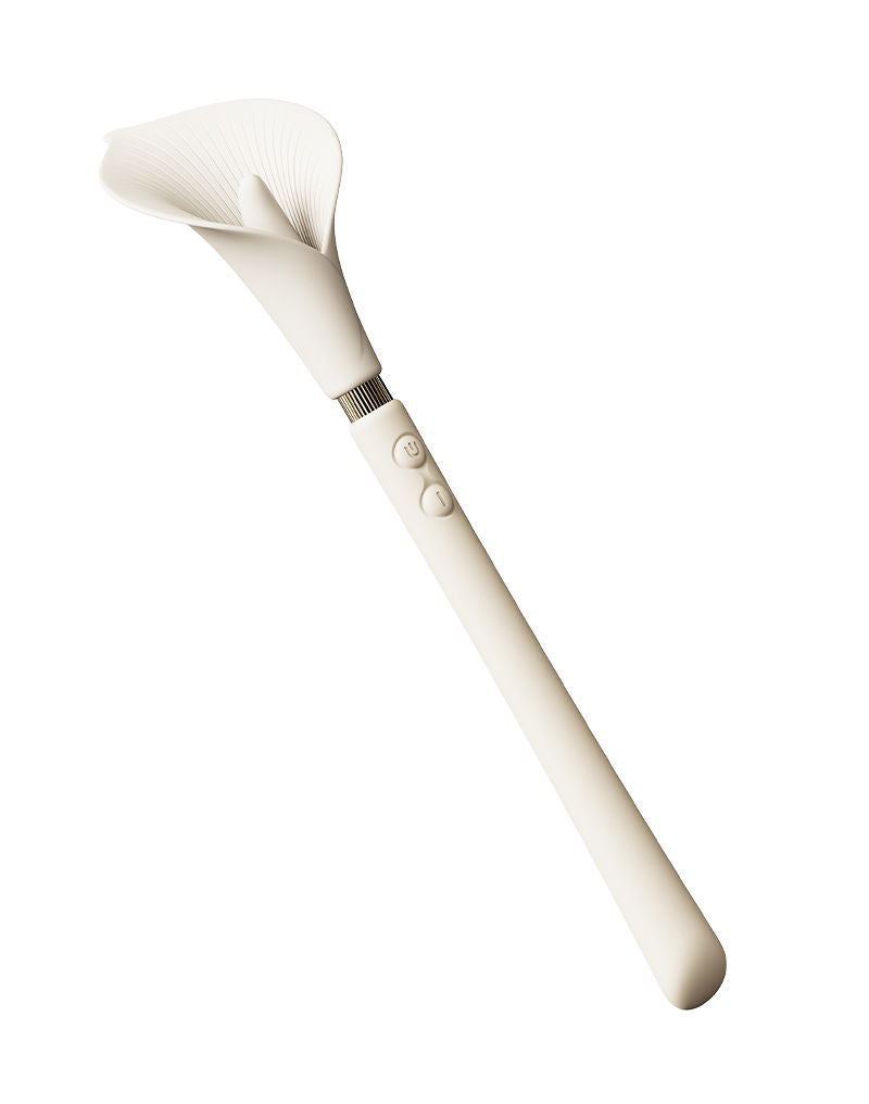 ZALO - Calla Vibrerende Massager - Ivoorwit