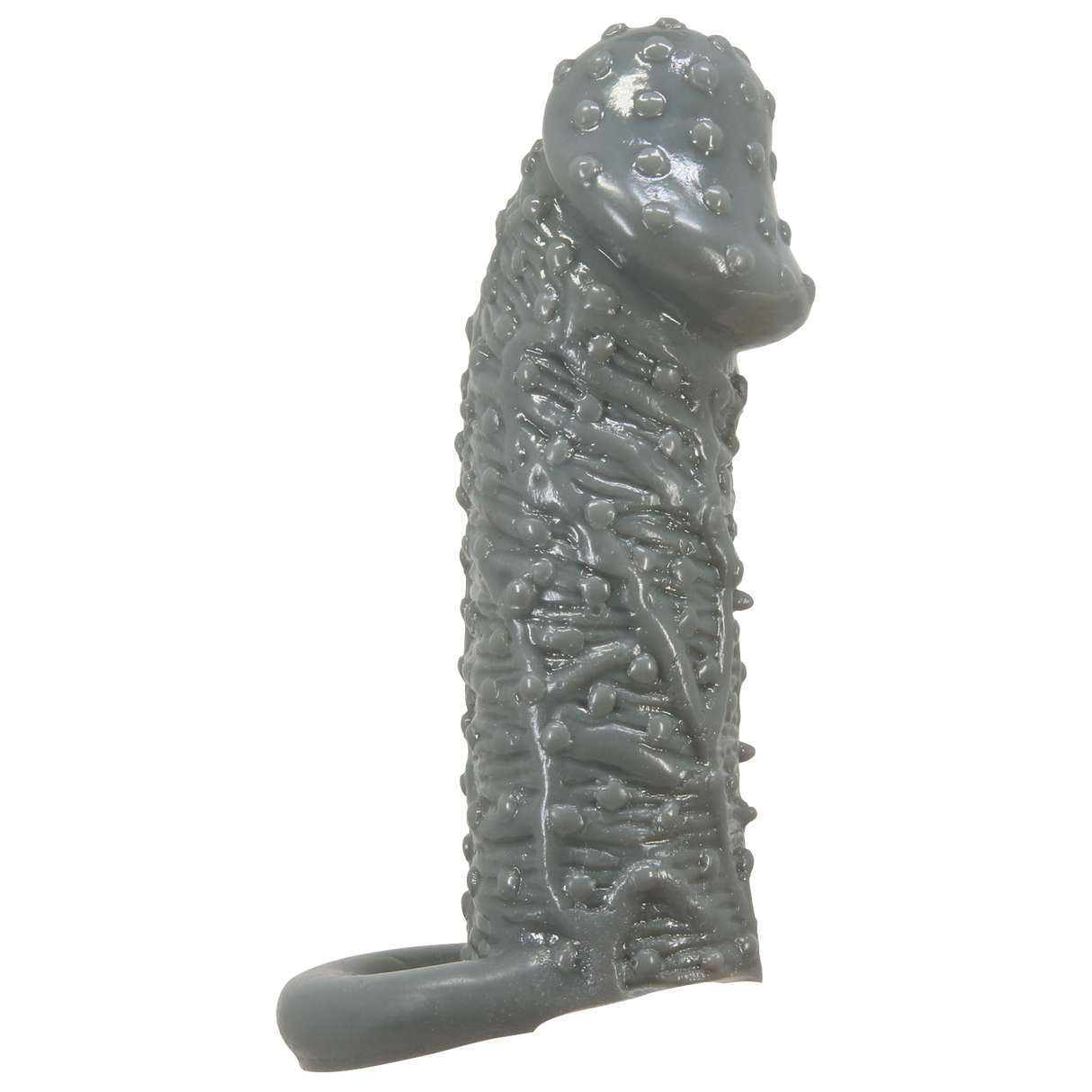 Pretty Love - Fogg - Realistische Penis Sleeve - Donkergrijs