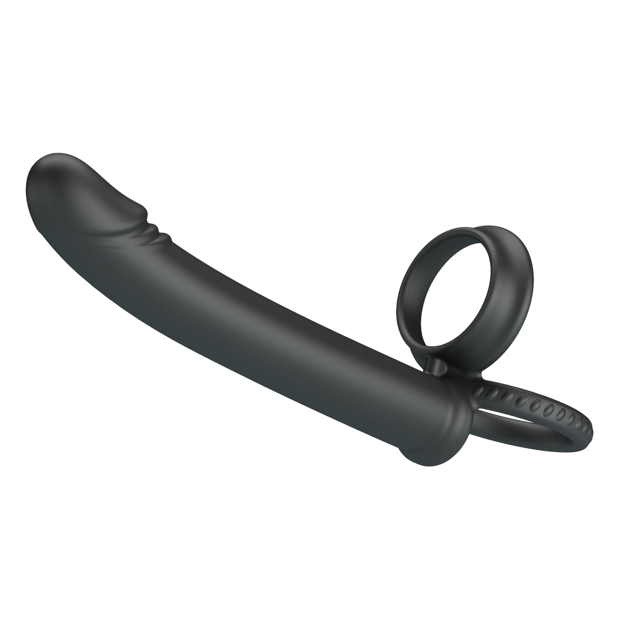 Pretty Love - Moses - Cock en Ball Ring Dildo - Zwart