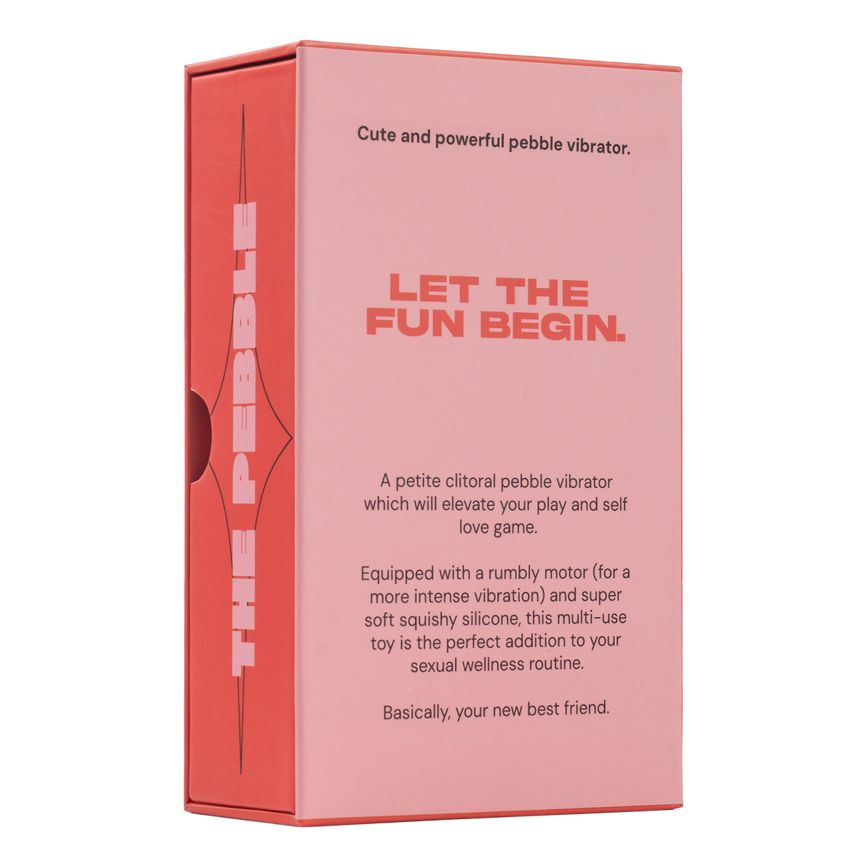 ILY - The Pebble - Clitoral Vibrator - Pink