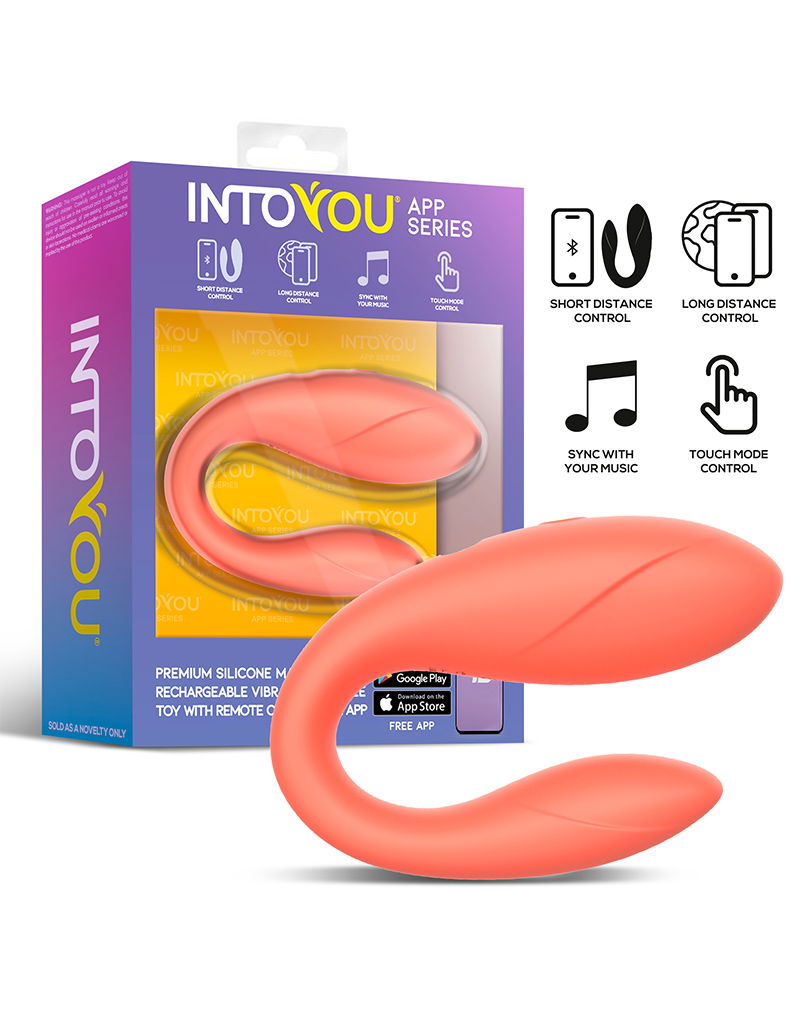 IY - Couple Toy Vibrator met app - Oranje