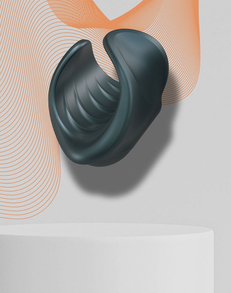 MANWAN - Starter - Oplaadbare Masturbator - Dennengrijs