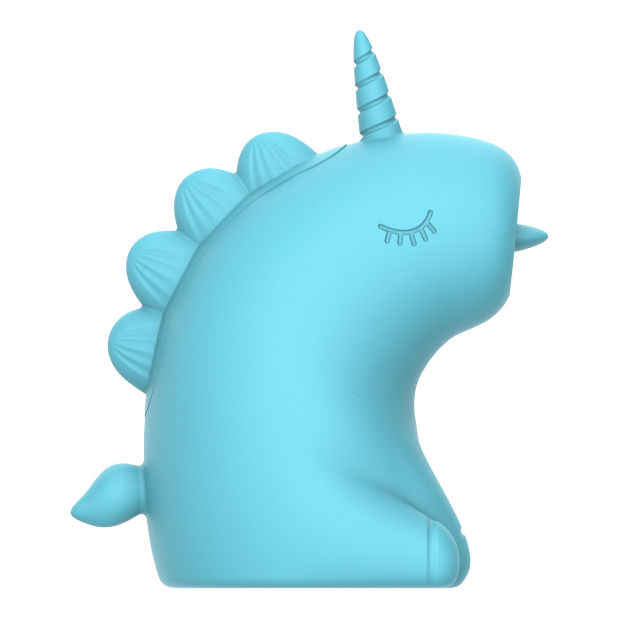 ER - Snowflake Unicorn - Massager met Likkende Tong - Blauw