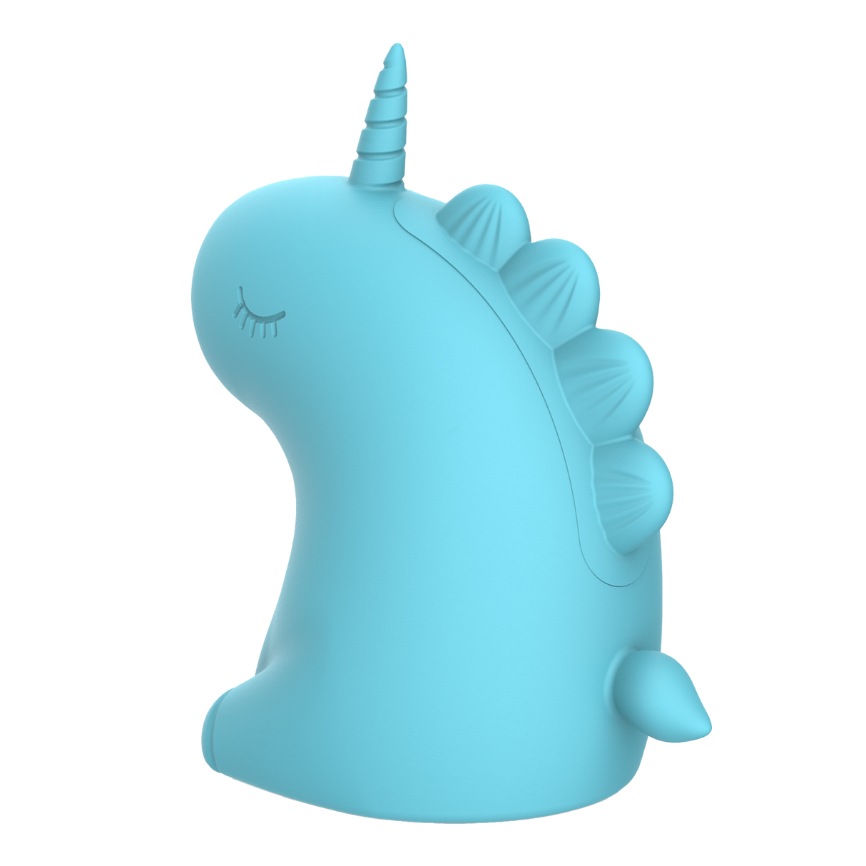 ER - Snowflake Unicorn - Massager met Likkende Tong - Blauw