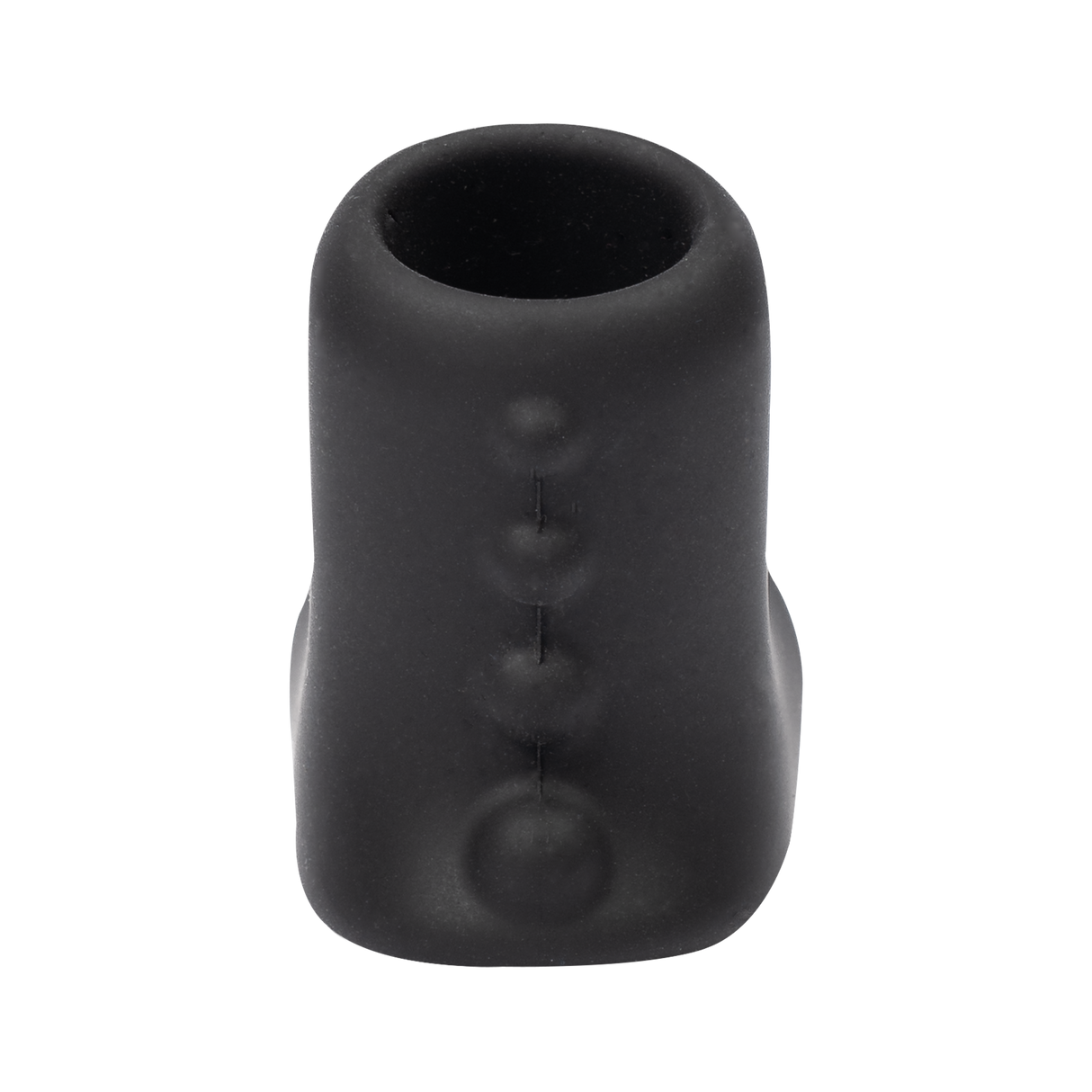 Rimba Bondage Play - Siliconen Penis Sleeve - Zwart