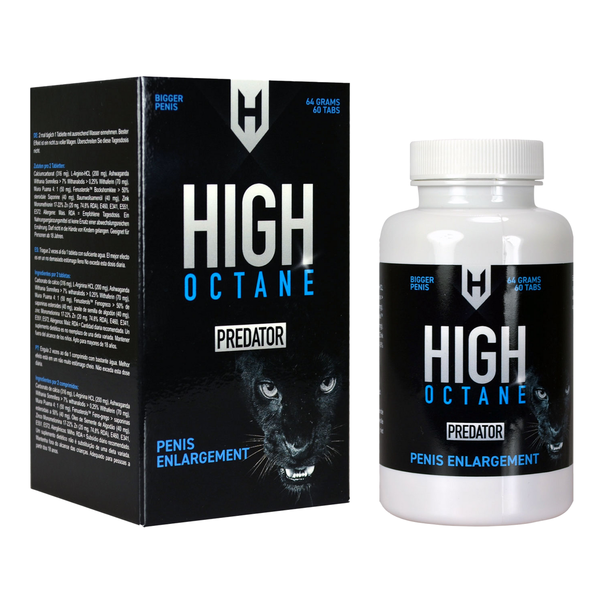 Morningstar - High Octane Predator - Penisvergroting - 60 tabletten