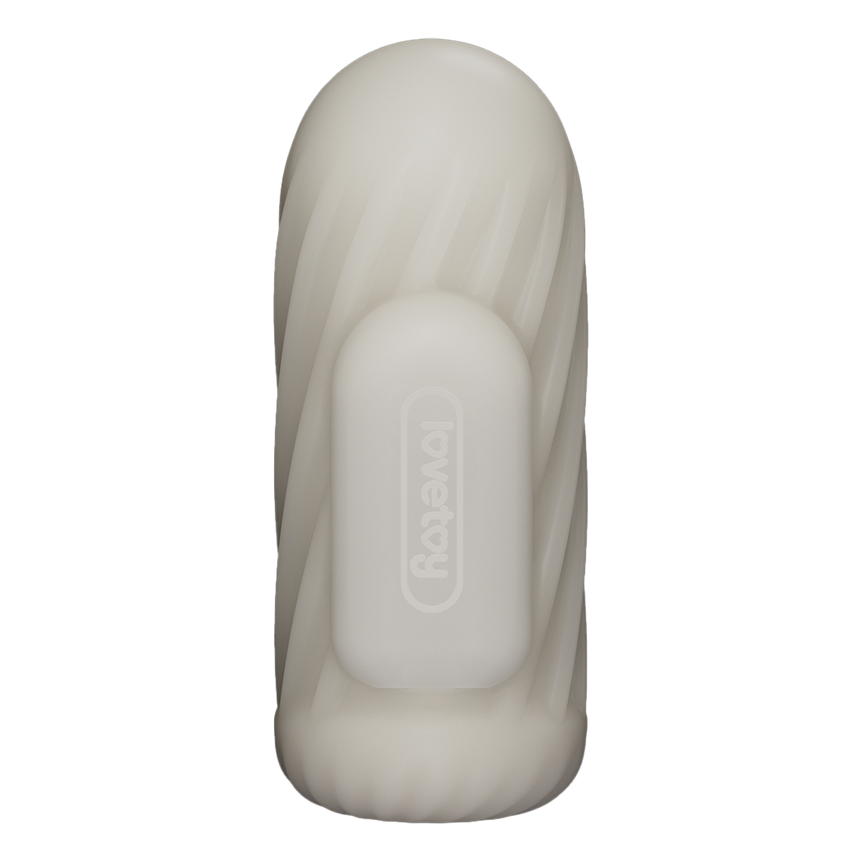 LoveToy - Knights Ring - Vibrerende Dual Purpose Sleeve - Spiraal - Wit