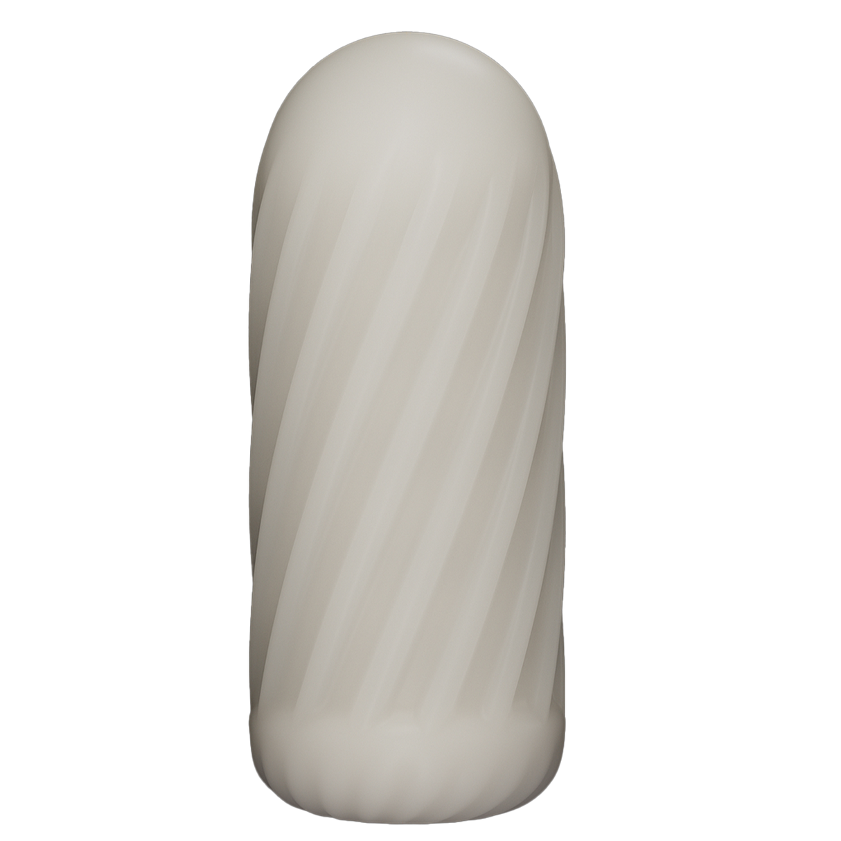 LoveToy - Knights Ring - Vibrerende Dual Purpose Sleeve - Spiraal - Wit