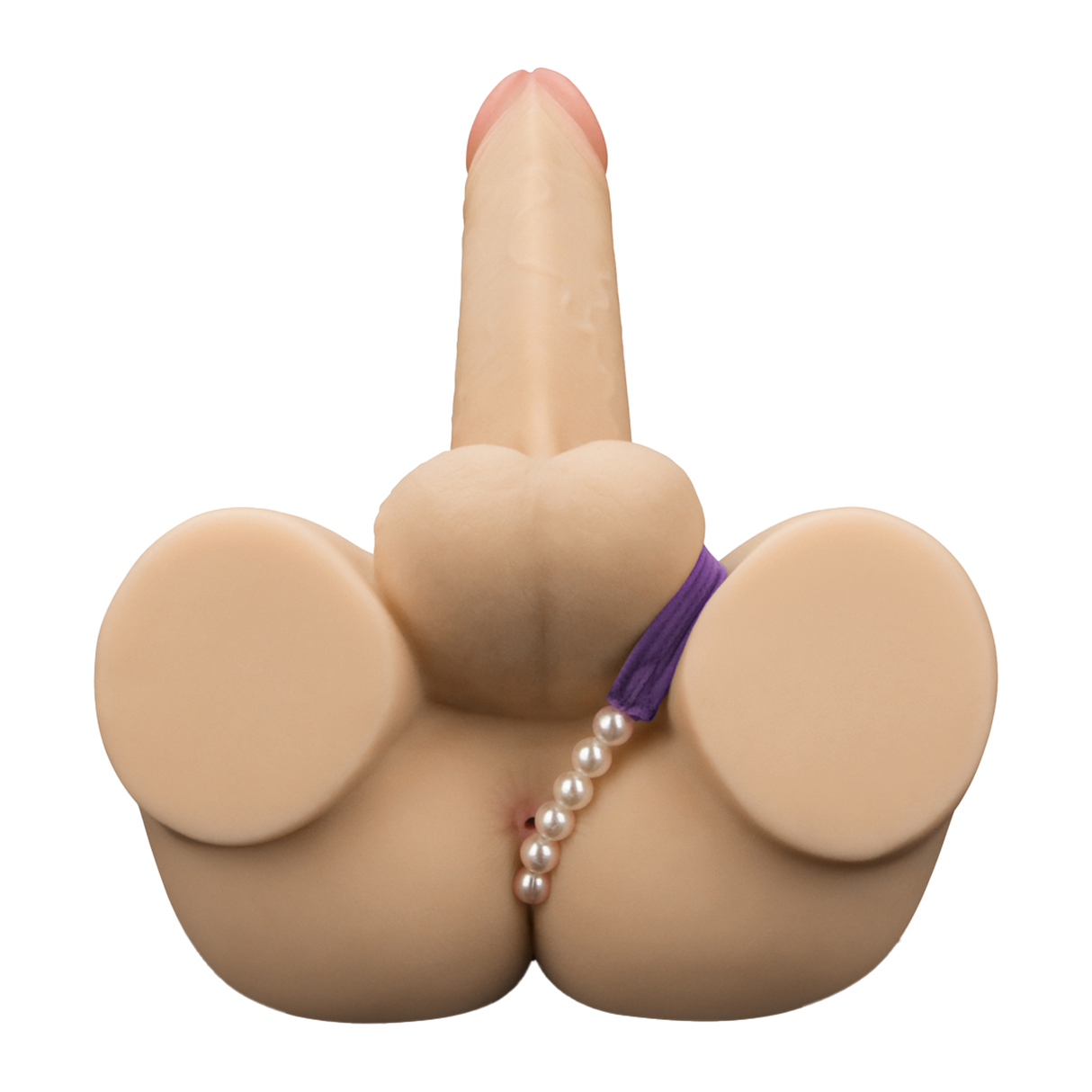 LoveToy - Streetgirl's 14 met buigbare dildo - Nude