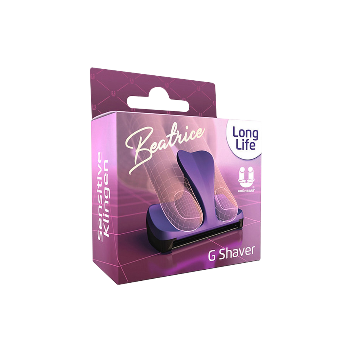 Grünbart - Beatrice G Shaver - Nat Scheerapparaat - Paarsviolet