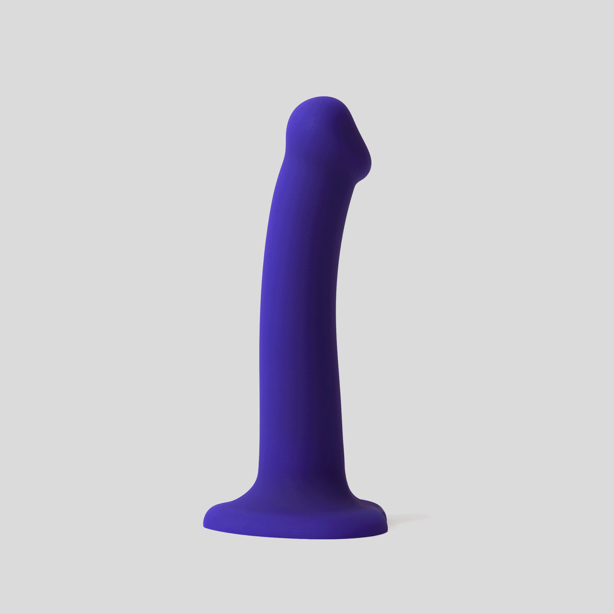 Strap-On-Me - Glow LED Dildo - Maat M - Paars