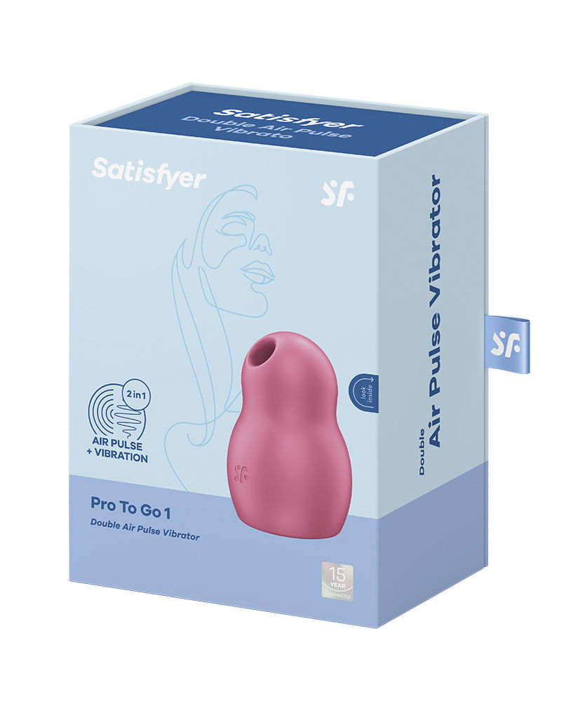 Satisfyer - Pro To Go 1 - Roze