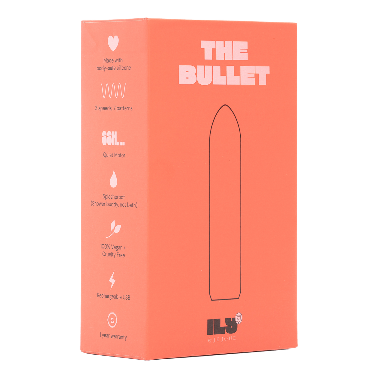 ILY - The Bullet - Bullet Vibrator - Roze