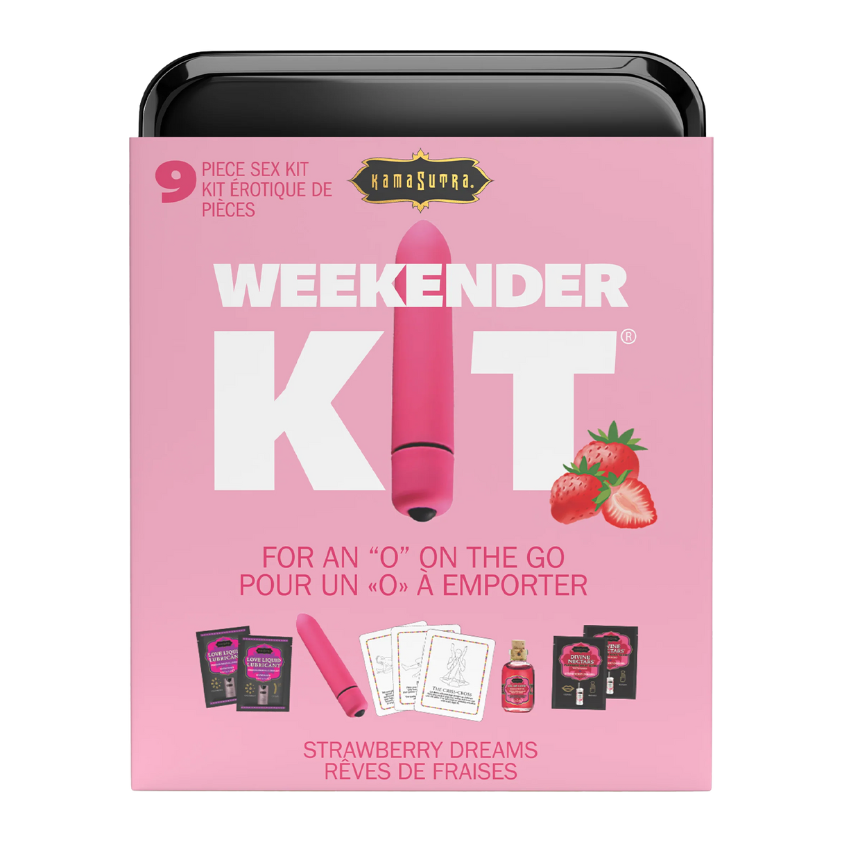Kama Sutra - Weekender Kit – Aardbei - Geschenkset