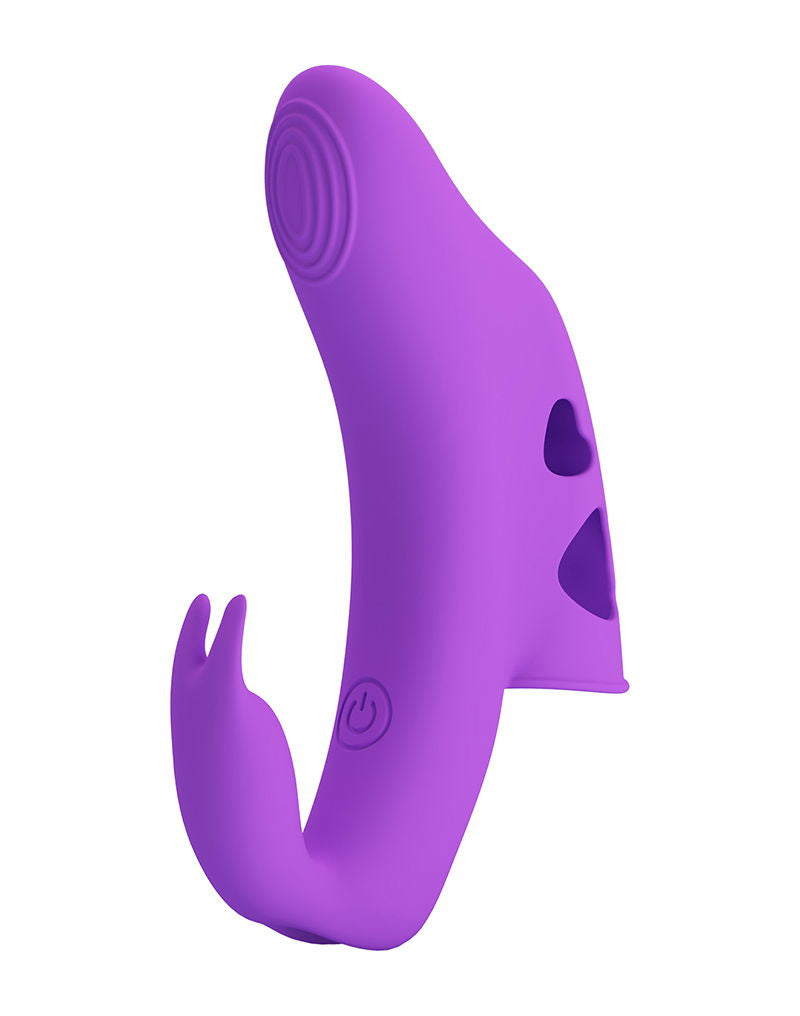 Pretty Love - Yenna - Krachtige vingervibrator - Paars