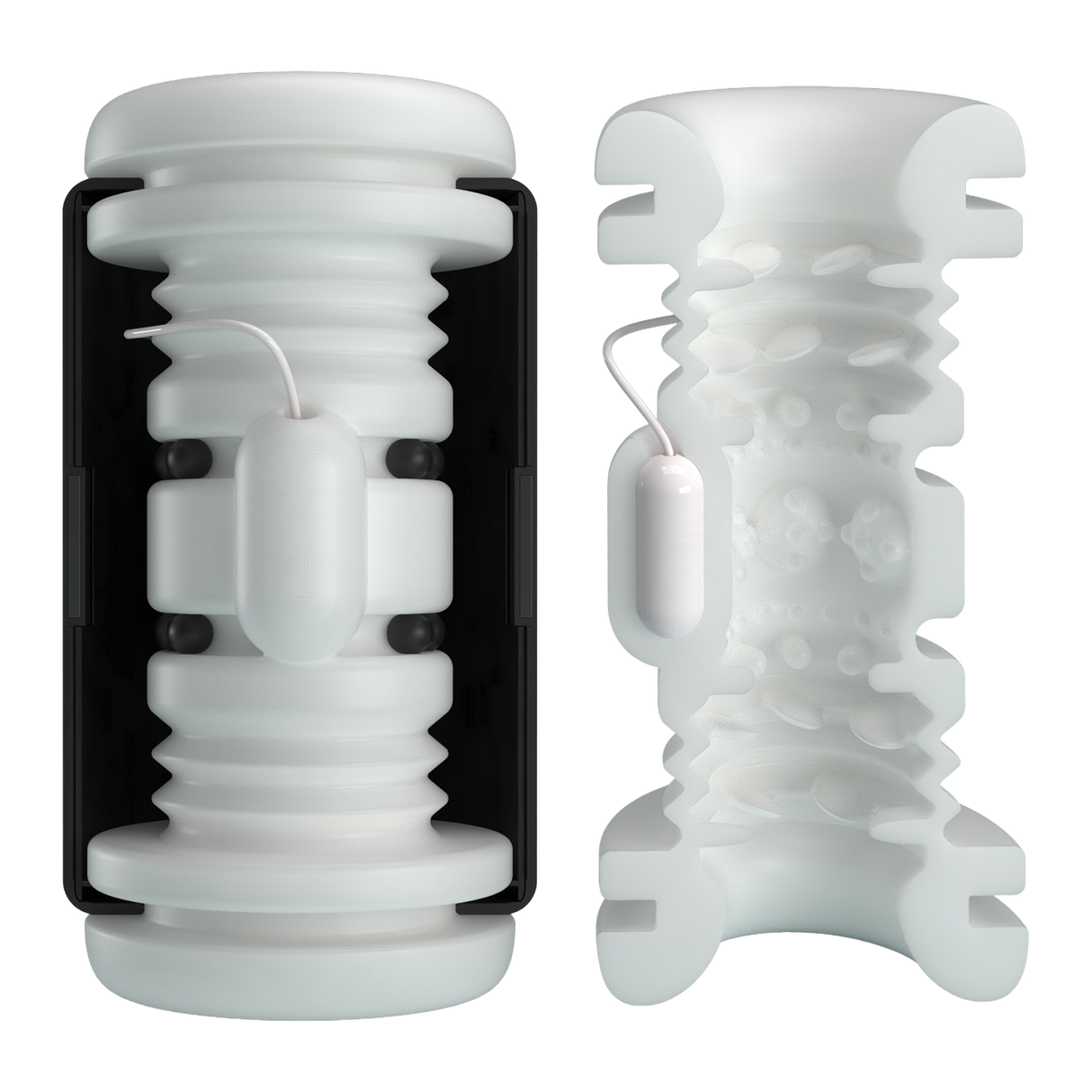 Pretty Love - DJ Girl - Thrusting Perfect Stroker - Zwart/Wit