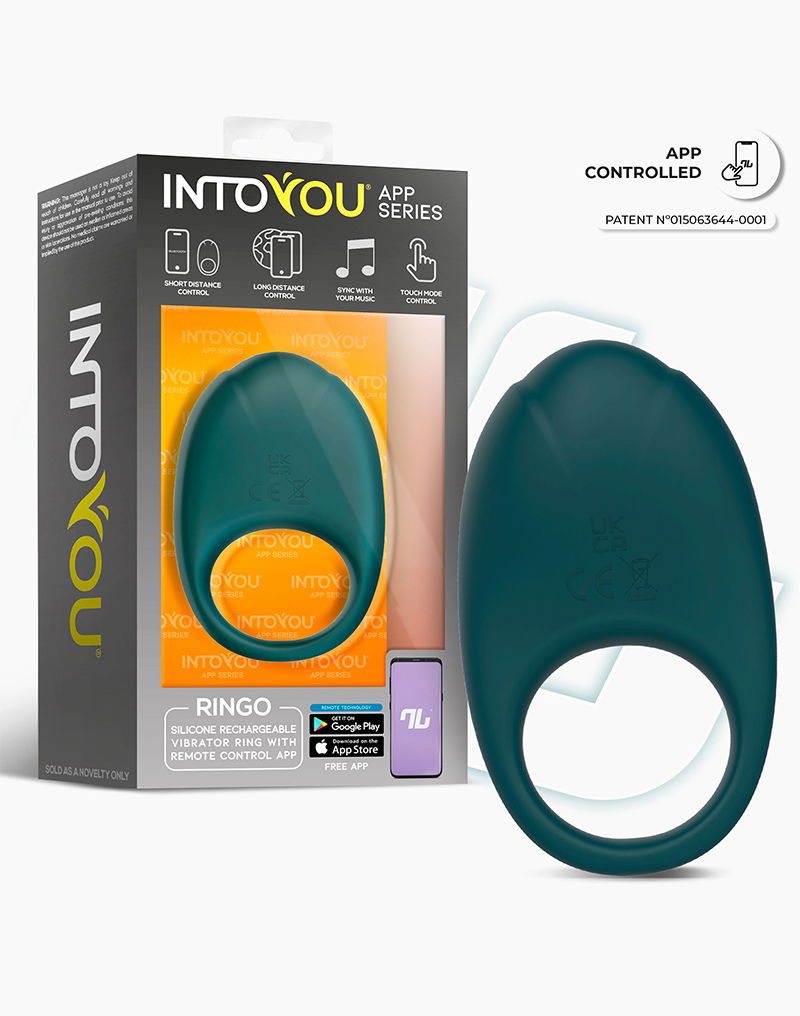 IY - Ringo - Vibrator Ring, App-gestuurd - Groen