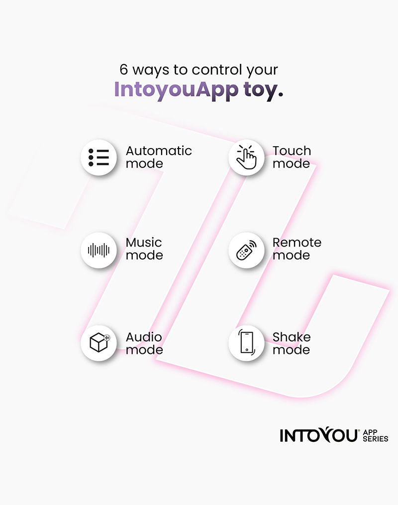 IY - Couty - Speeltje voor koppels 360° Oscilatie, App Bediend - Roze