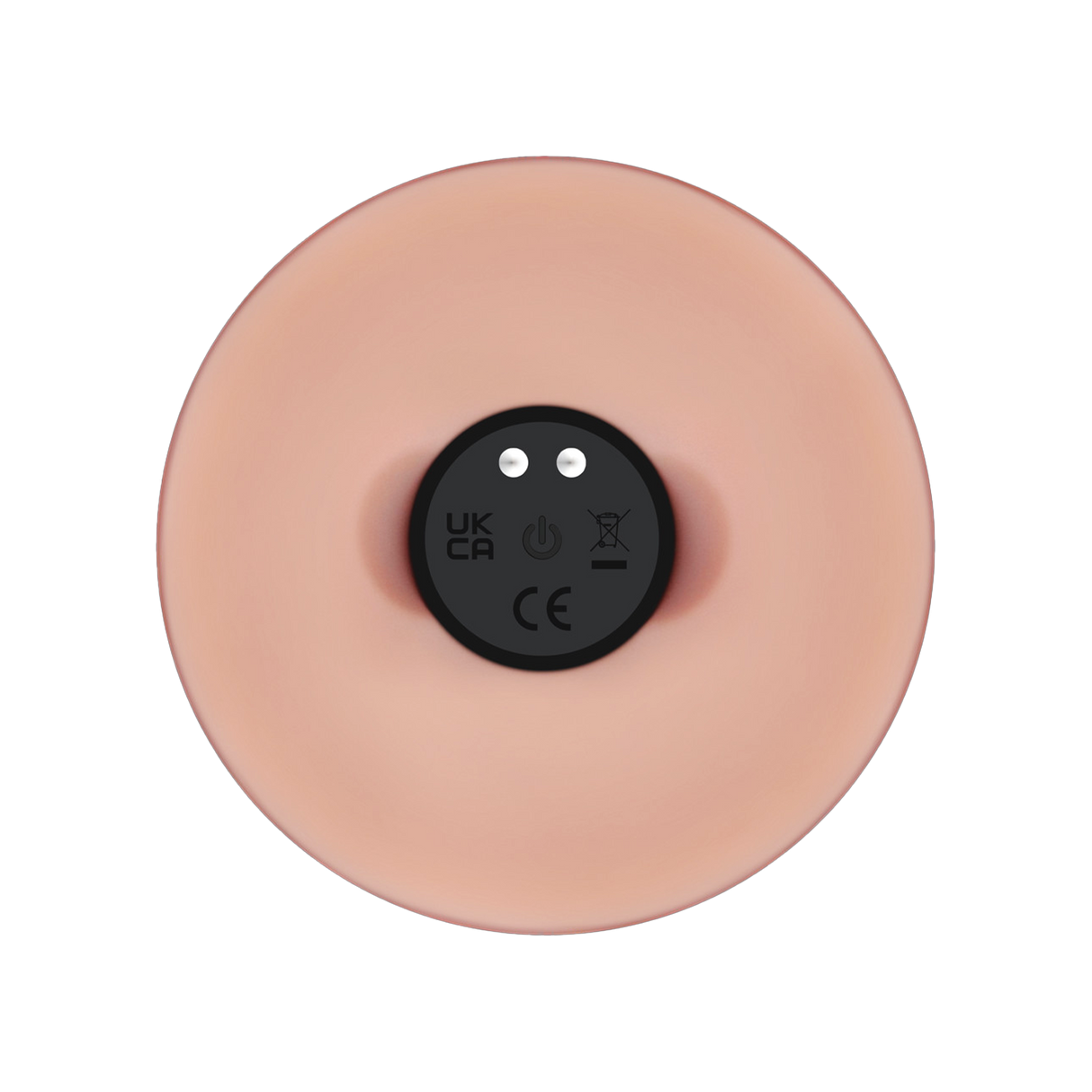 LoveToy - Vibrerende Sliding Skin Pro II met afstandsbediening - 9" / 23 cm - Nude