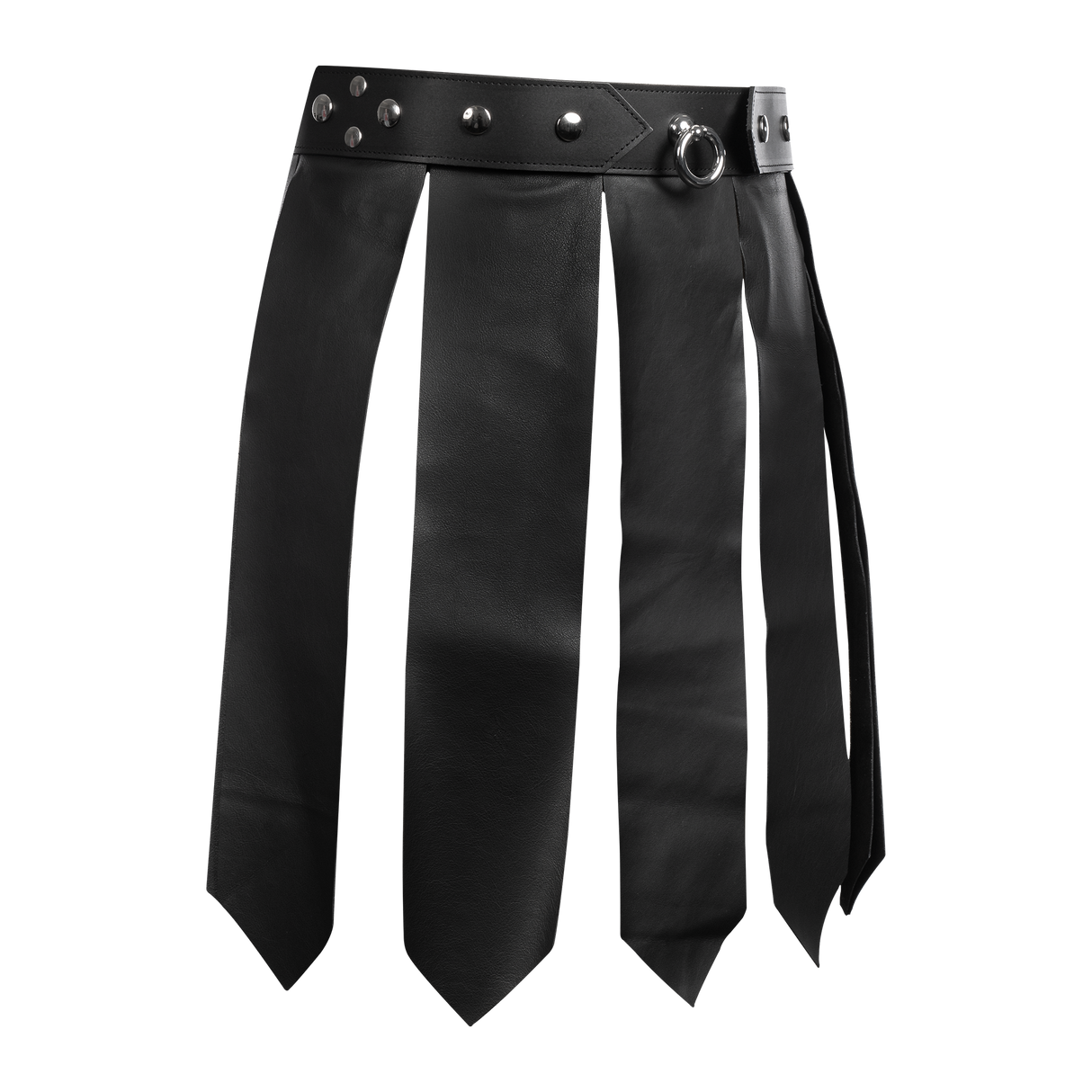 Rimba Bondage Play - Lederen Herenrok - Zwart