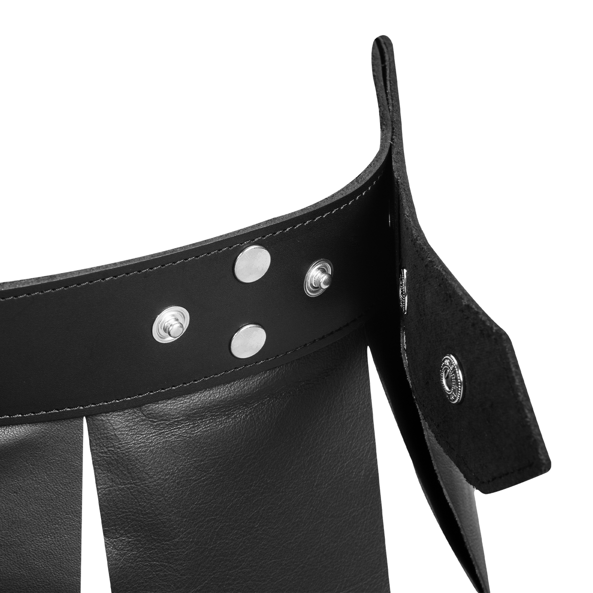 Rimba Bondage Play - Lederen Herenrok - Zwart