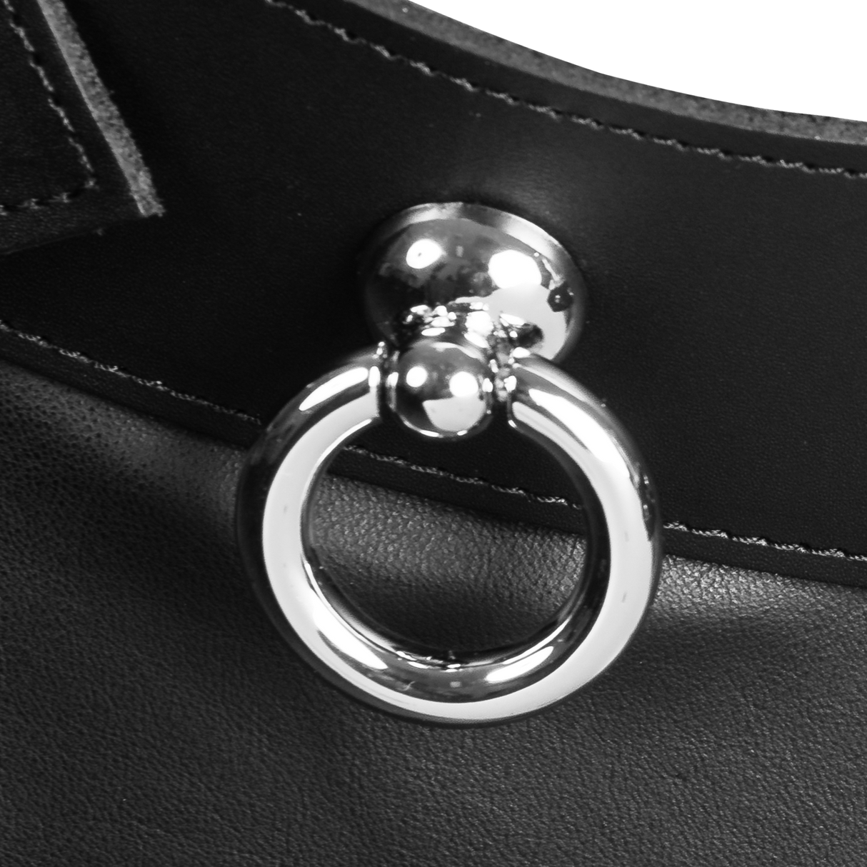 Rimba Bondage Play - Lederen Herenrok - Zwart