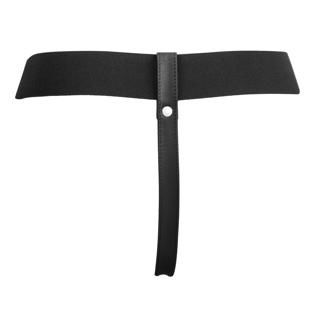 Rimba Bondage Play - Lederen Strap-On Harnas - Zwart