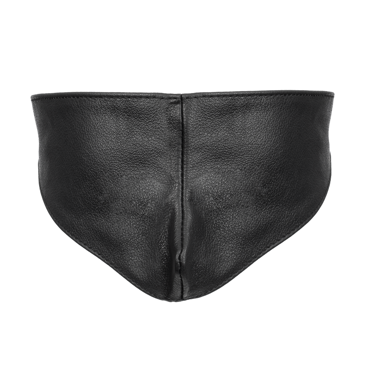 Rimba Bondage Play - Lederen Blinddoek - Zwart