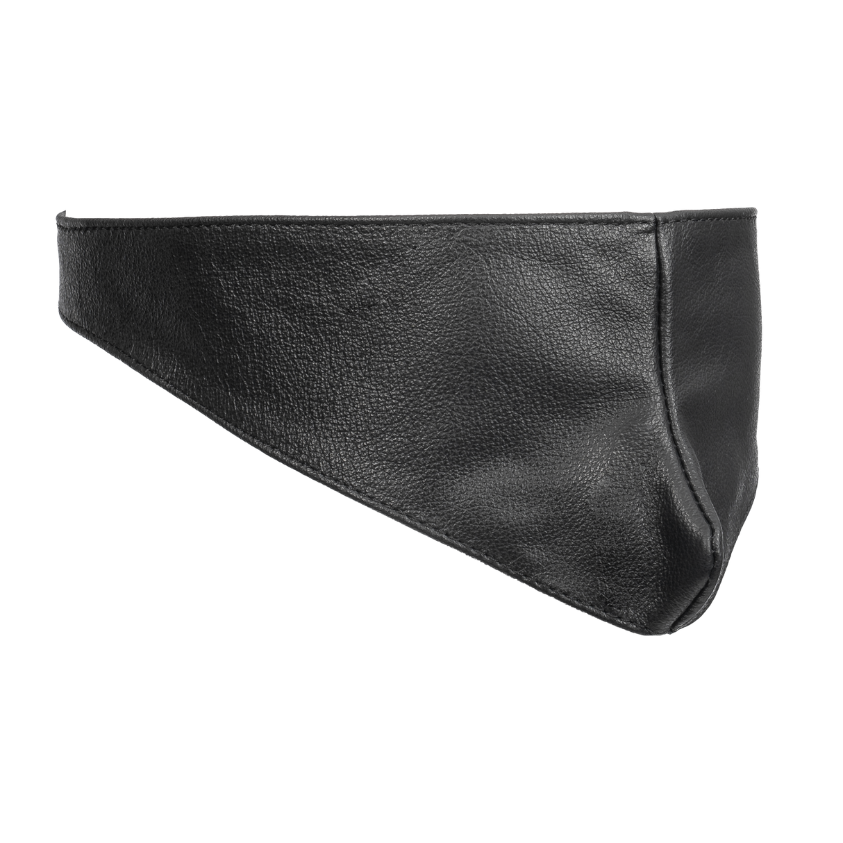 Rimba Bondage Play - Lederen Blinddoek - Zwart