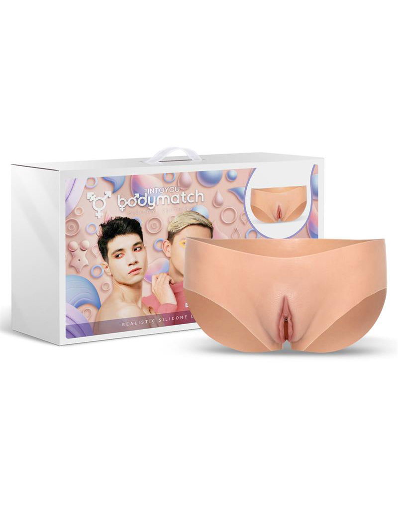 BODYMATCH - Bexly - Realistische Siliconen Vaginale Slipjes - One Size - Huidskleur