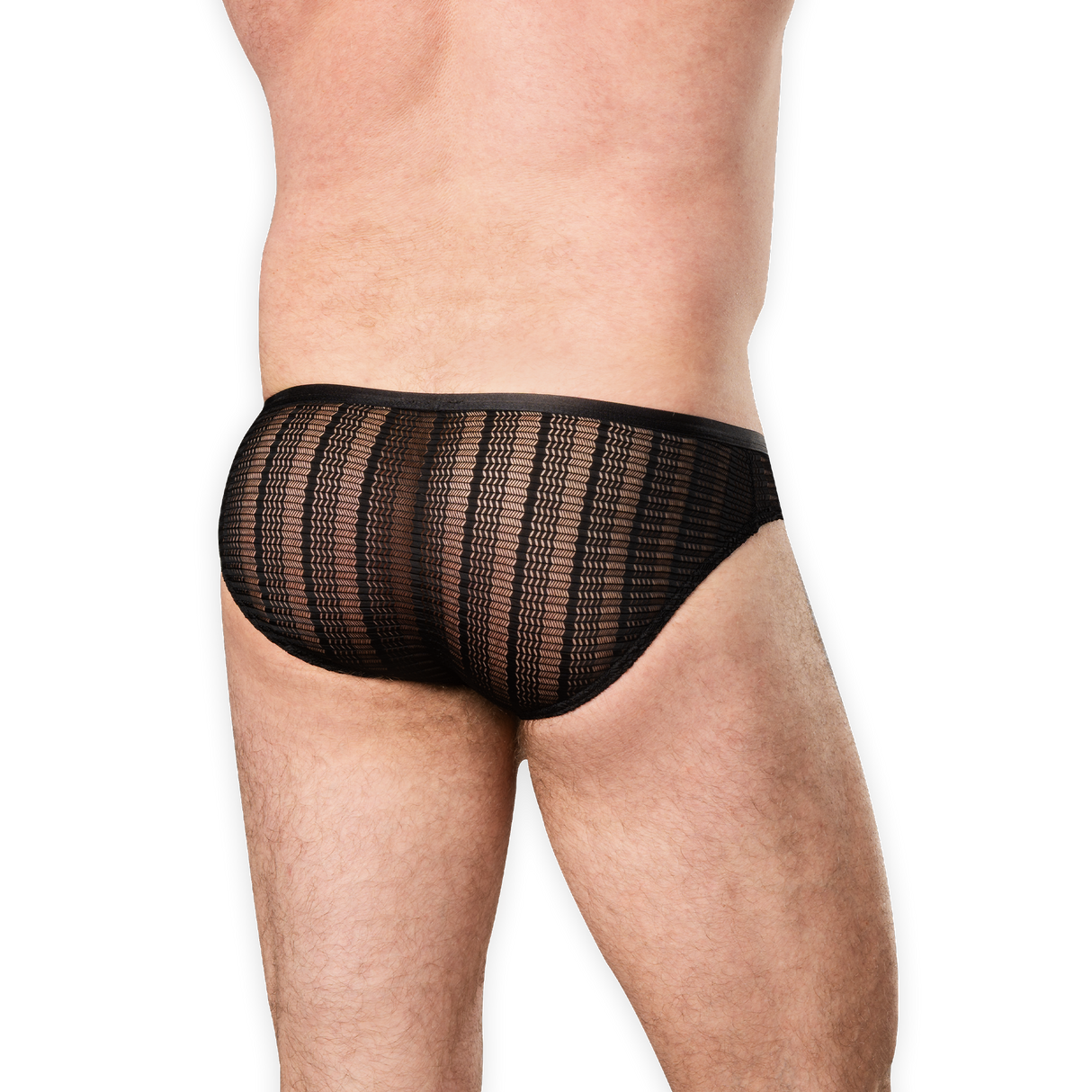 Amorable by Rimba - Transparante slip - One-Size - Zwart