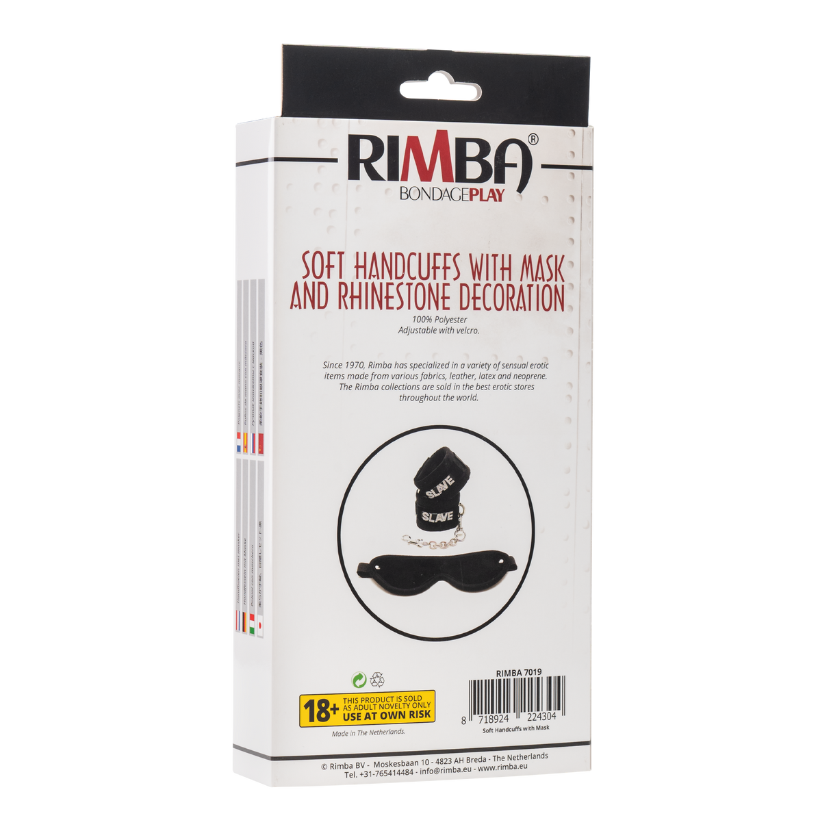 Rimba - Soft bondage set SLAVE (3-delig)