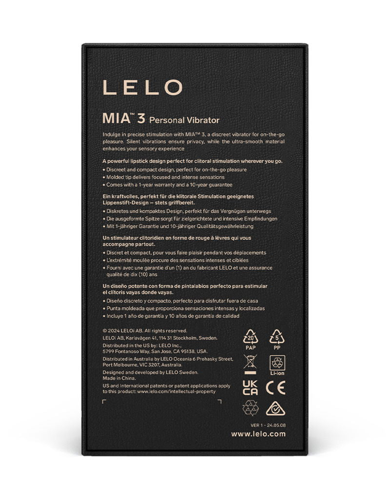 Lelo - Mia 3 - Pucker Up