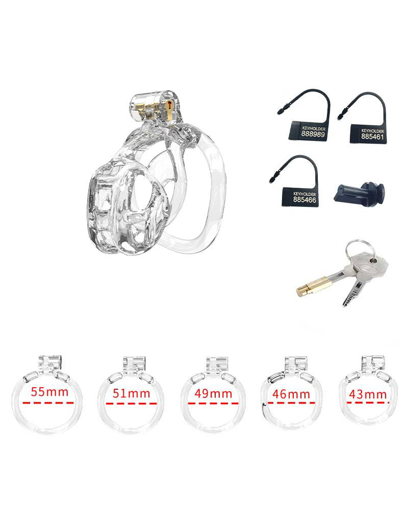 Rimba P-Cage - P-Cage PC11 - Peniskooi maat XS - Transparant