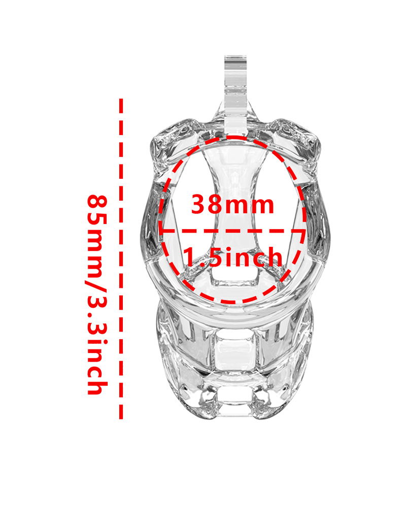 Rimba P-Cage - P-Cage PC11 - Peniskooi maat S - Transparant