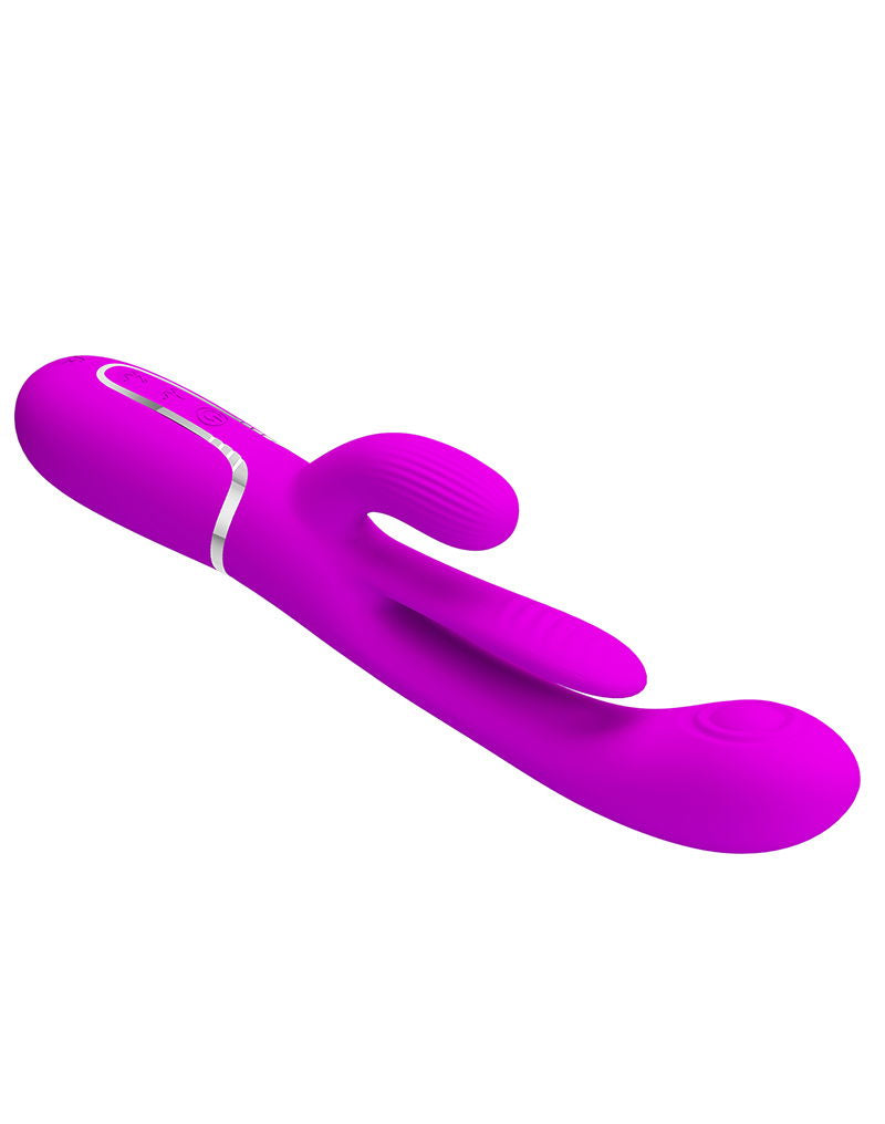 Pretty Love - Shania - Thrusting Rabbit Vibrator - Paars