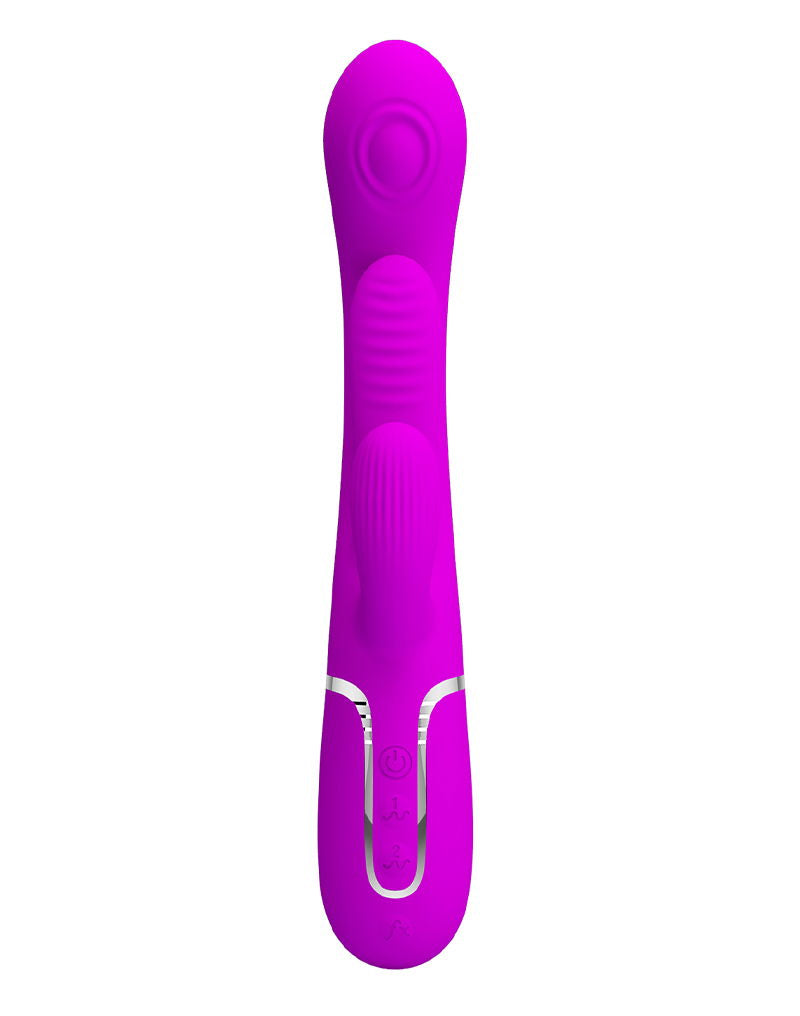 Pretty Love - Shania - Thrusting Rabbit Vibrator - Paars