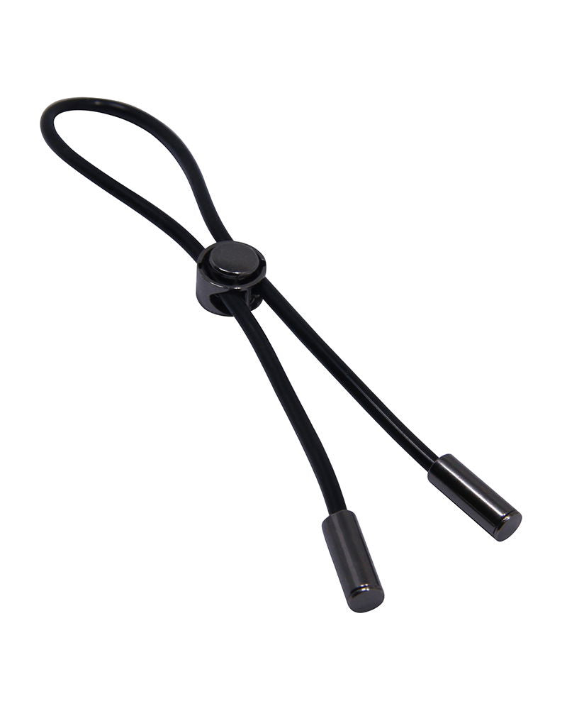 Pretty Love - Magic Lasso Cock Ring - Zwart