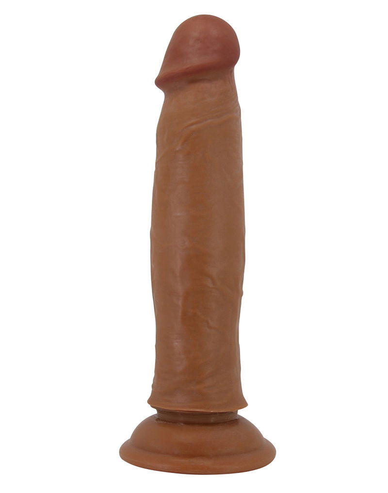 Pretty Love - Keon - Sliding Skin Realistic Dildo 21,4cm - Bruin