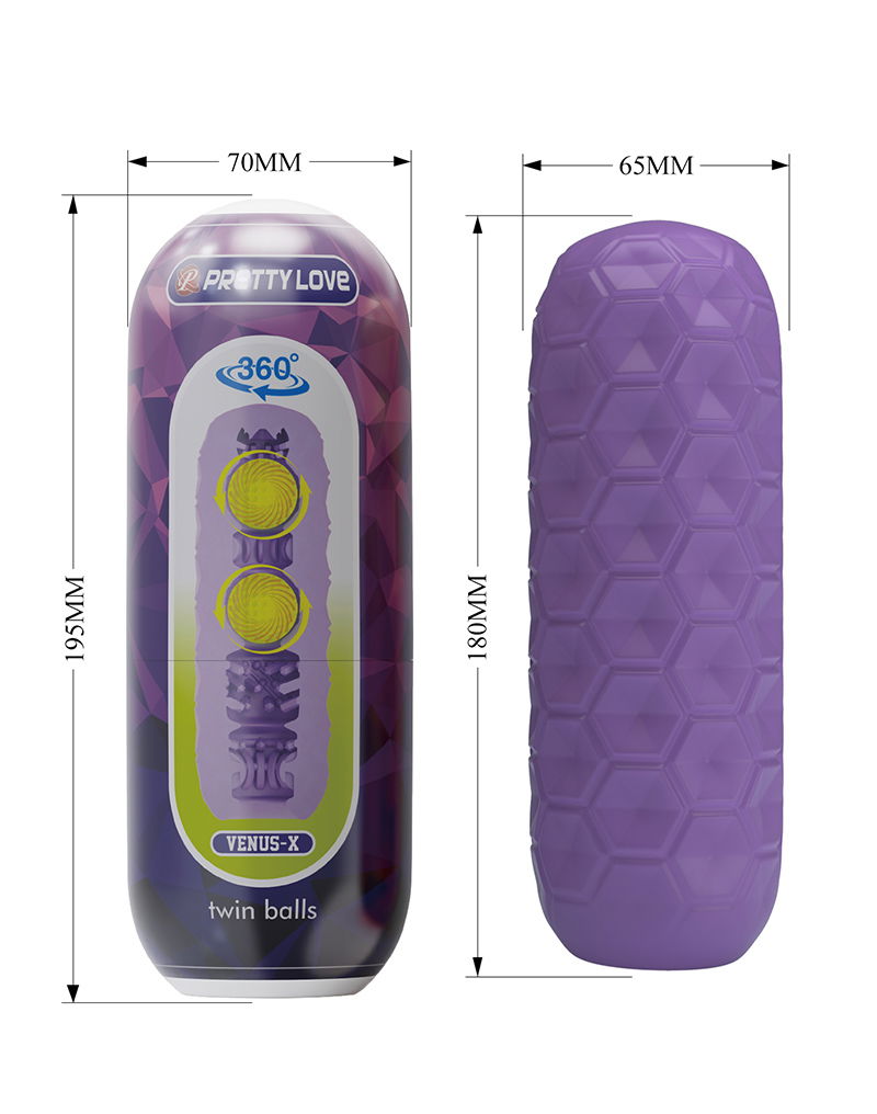 Pretty Love - Venus-X - Twin Balls Masturbator