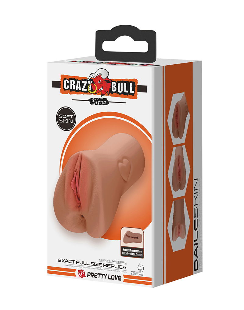 Crazy Bull - Elena - Masturbator voor mannen - Bruin