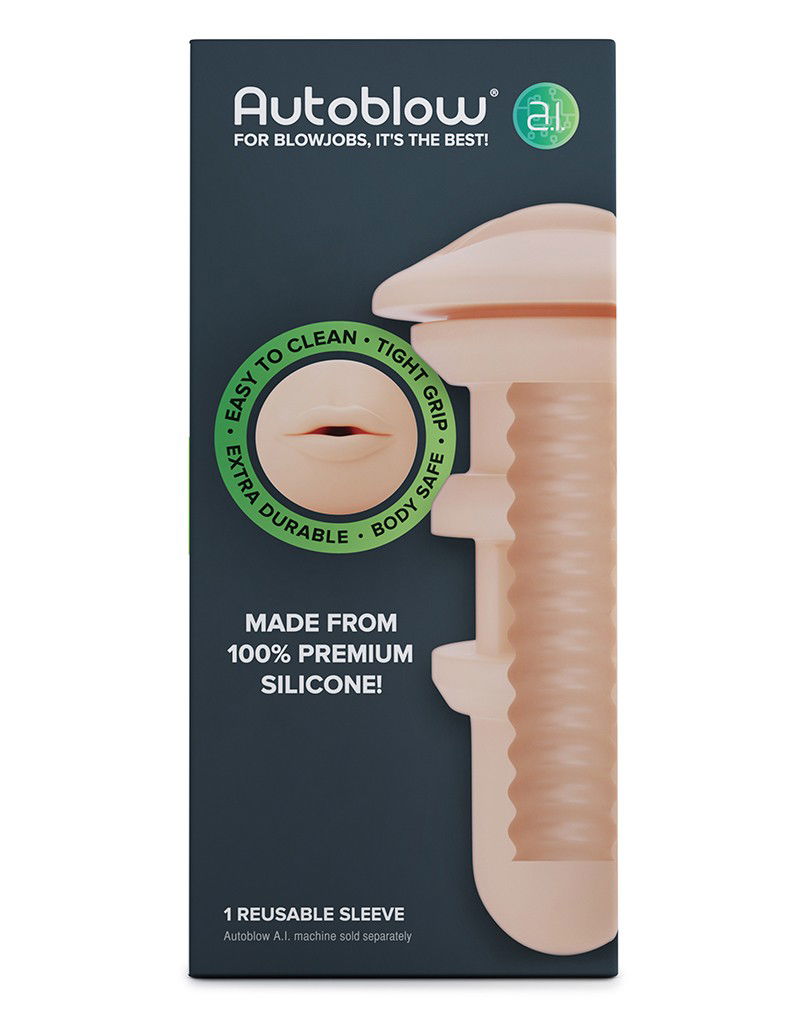 Autoblow - Mond Sleeve voor Autoblow AI+- Nude