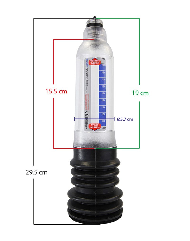 Bathmate - Hydro 7 - Penispomp - Aqua Blauw