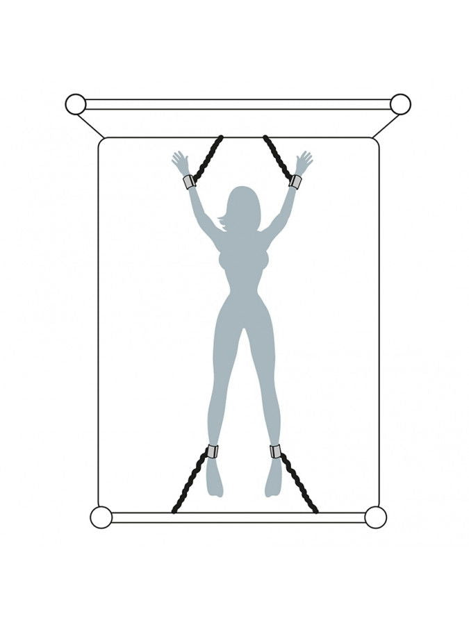 Completely His - FSoG Bed Spreader with Bungee Strap